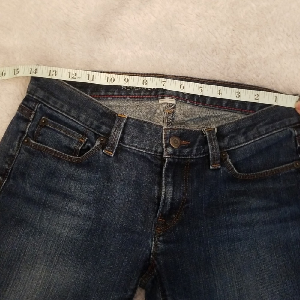 LOFT dark wash jeans - Picture 3 of 8
